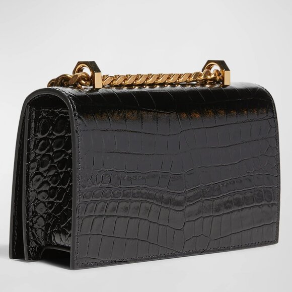 ALEXANDER MCQUEEN MINI JEWELED SATCHEL BAG/BRAND NEW FULL SET - Picture 4 of 12